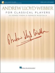 Andrew Lloyd Webber for Classical Players Cello and Piano Book with Online Audio Access cover